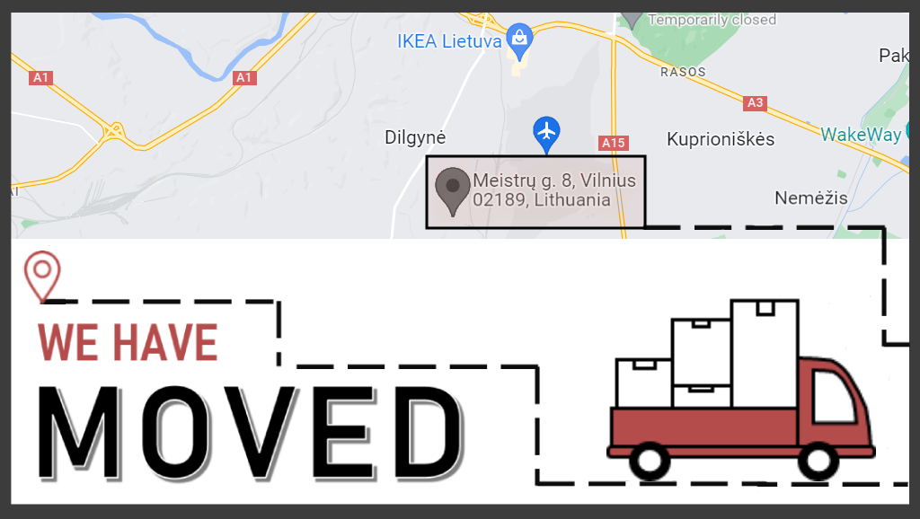 We have moved!